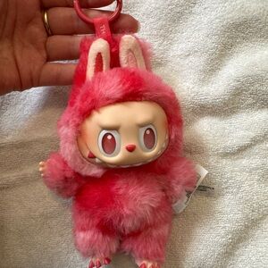 Popmart Big Into Energy Series LOVE Labubu Vinyl Face Pendant